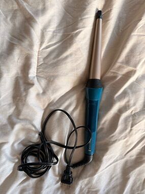 Remington Curling Wand Teal Hair Curler Works Great